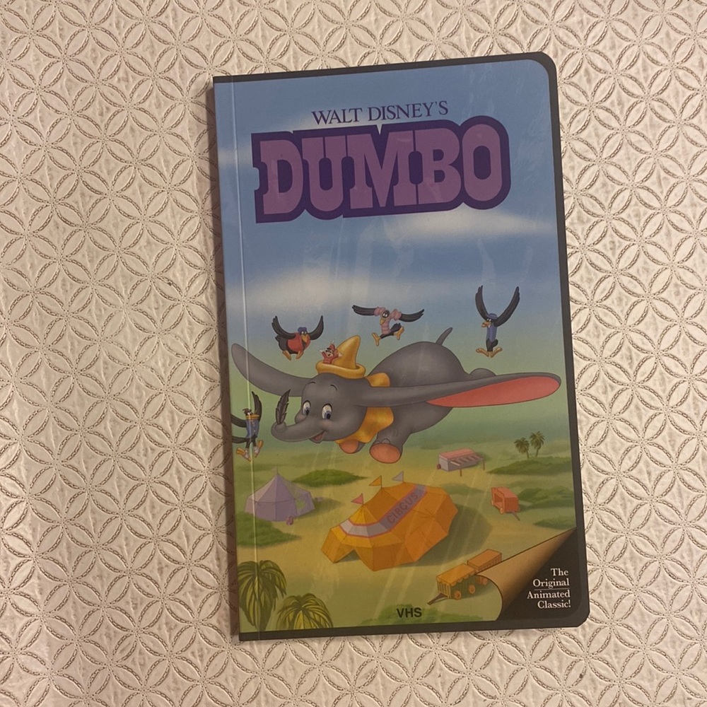Disney Dumbo VHS Retro Notebookβ Disneyland